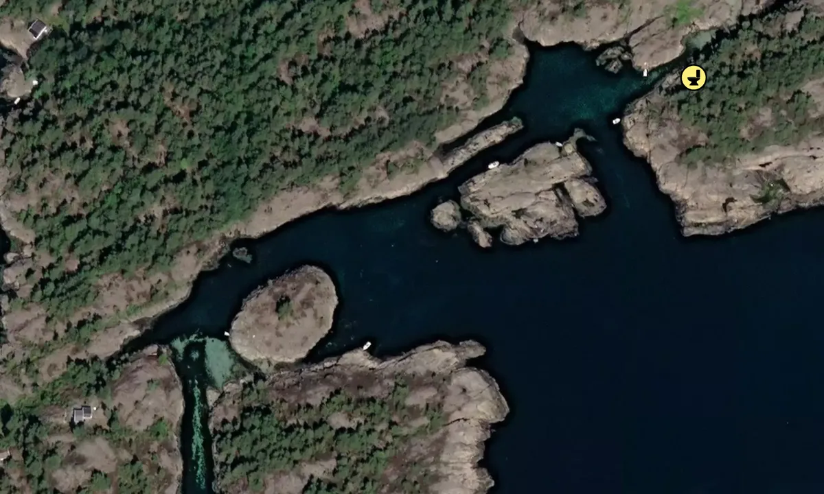 Satelite image of Sandvikene