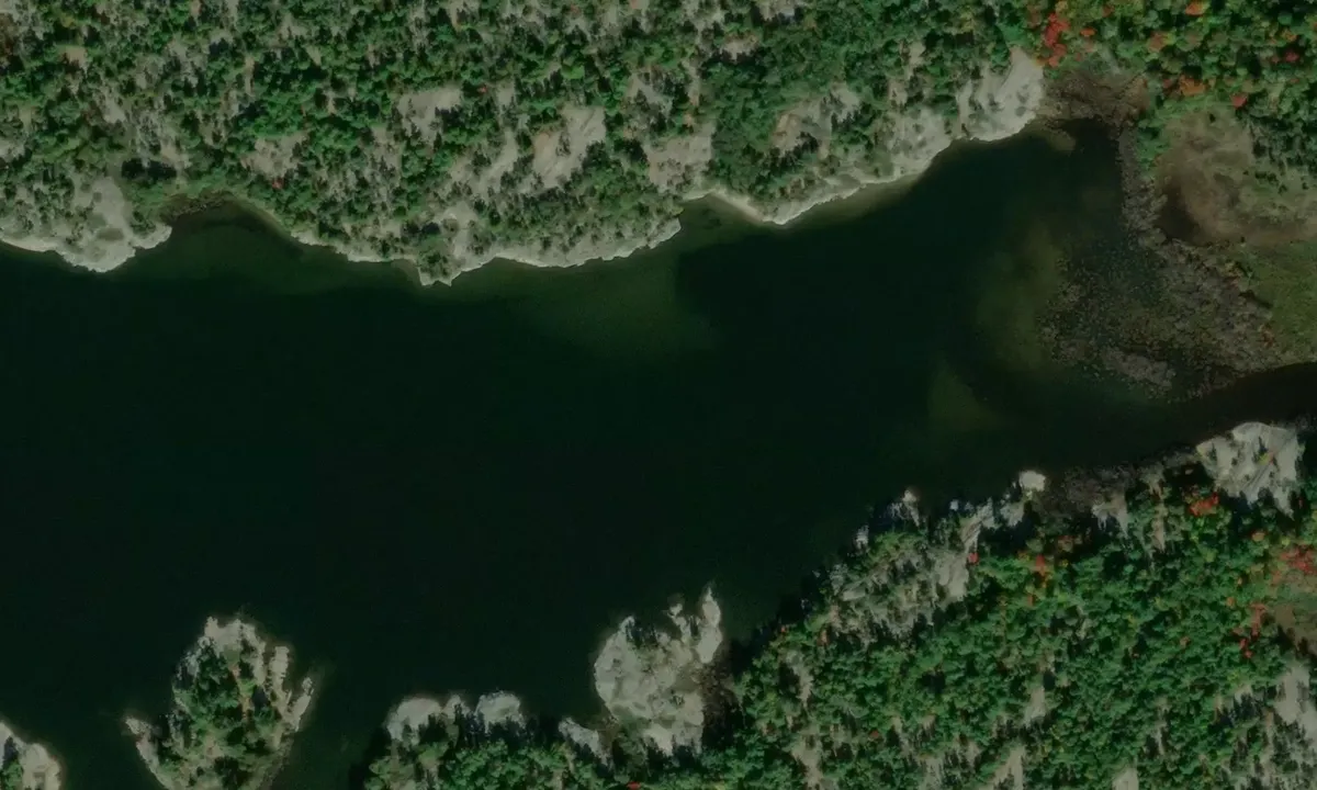 Satelite image of Sandy Bay East