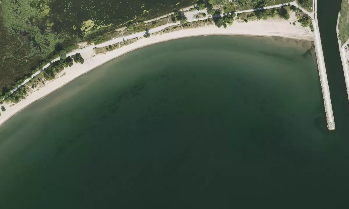 Satelite image of SANDY BEACH