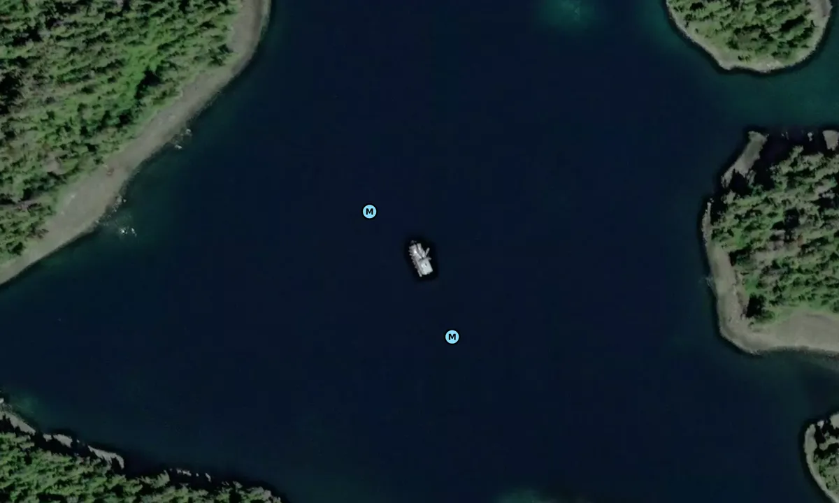Satelite image of Sandy Cove - Sitka