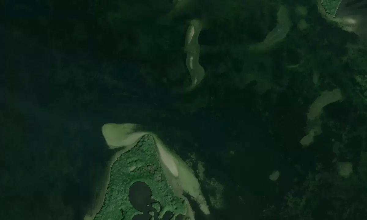 Flyfoto av Sandy Hook Sand Bar