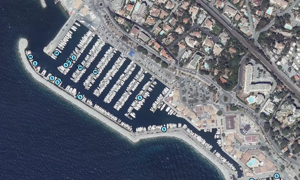 Satelite image of Santa Lucia