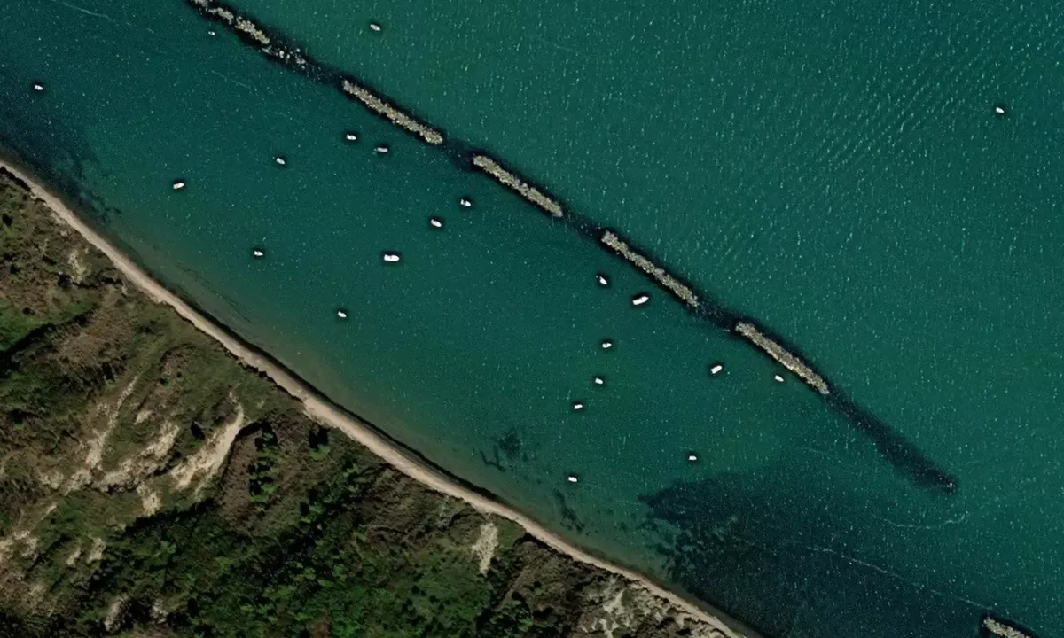 Satelite image of Santa Marina