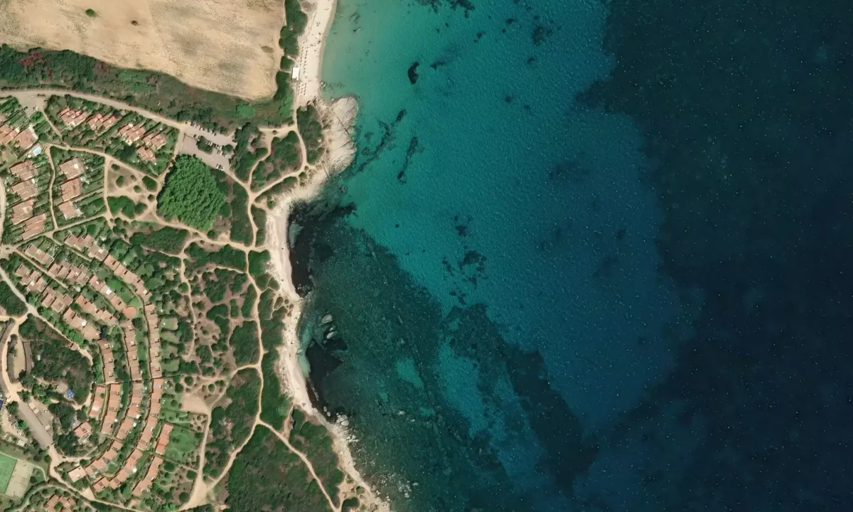 Satelite image of Sant'Elmo