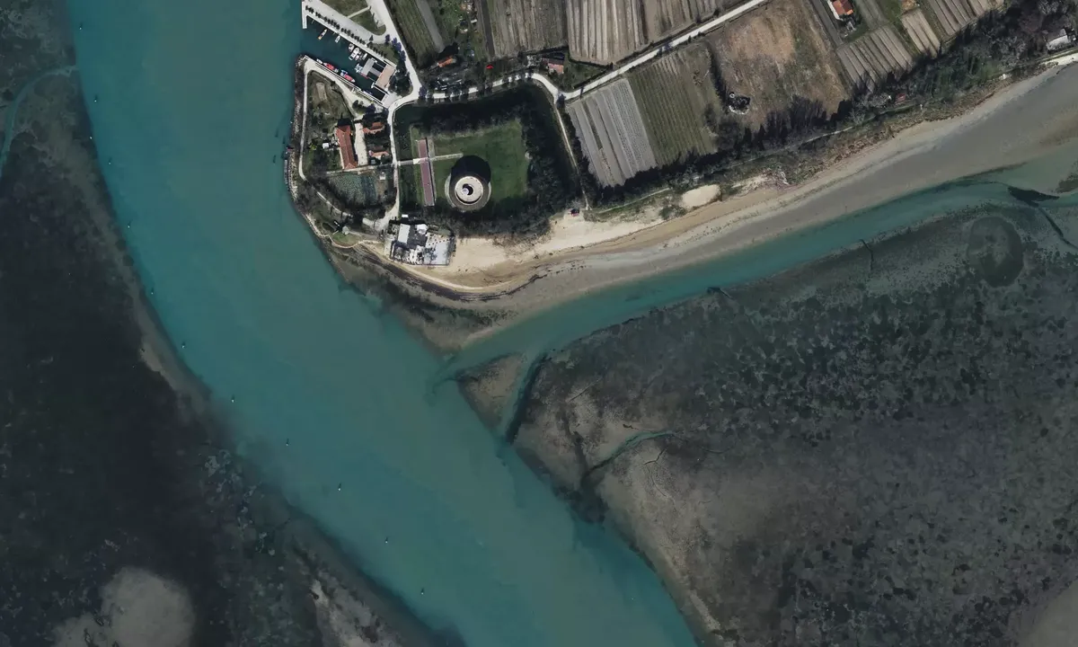 Satelite image of Sant'Erasmo