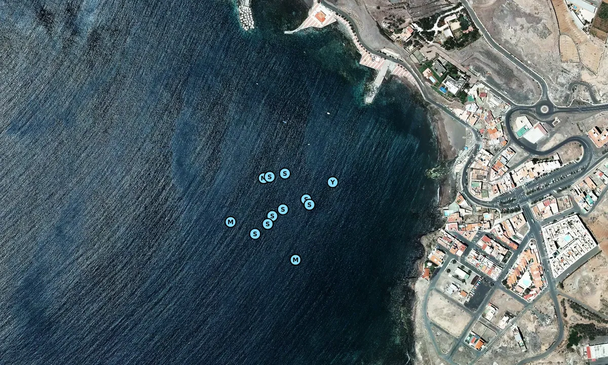 Satelite image of Sardina Bay