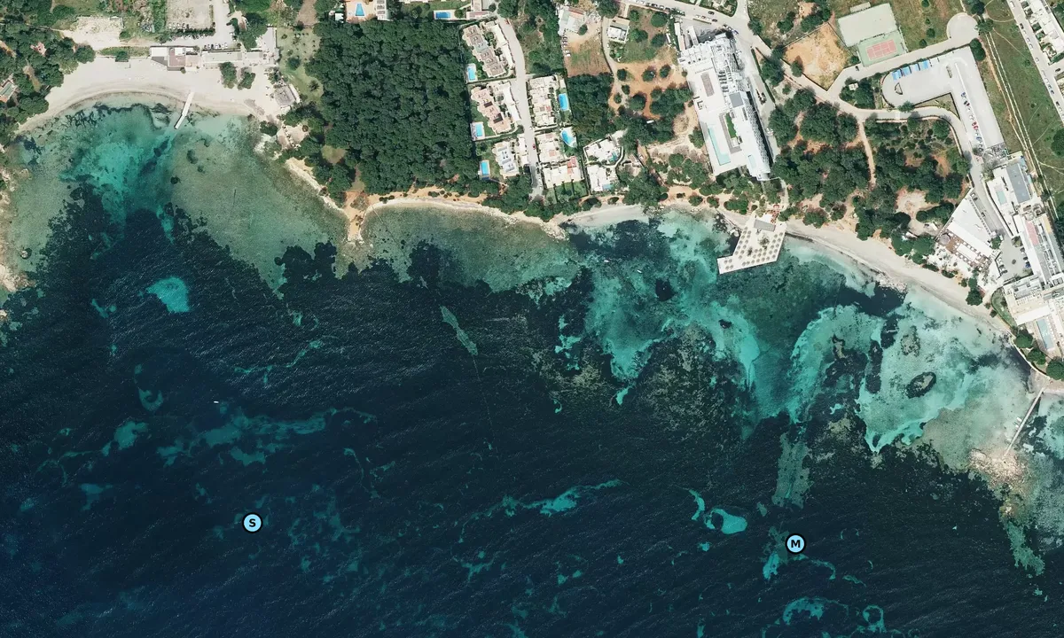 Satelite image of S'Argamassa