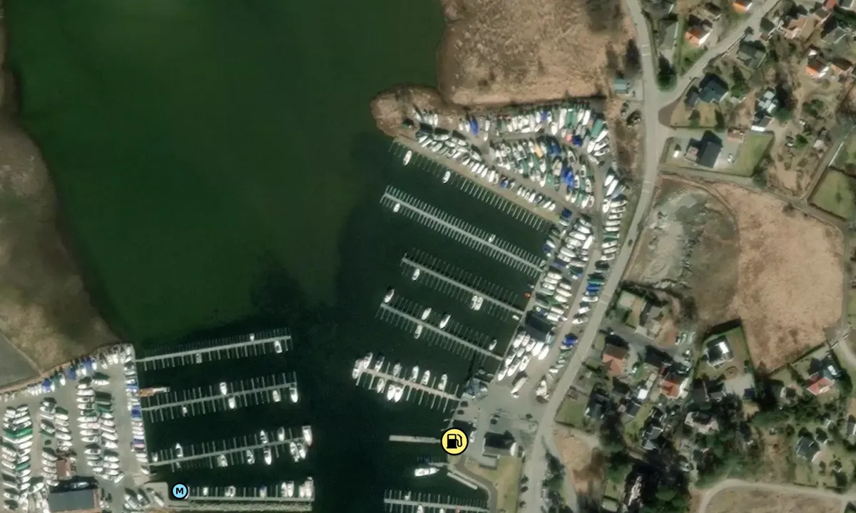 Satelite image of Sarpsborg Baatforening