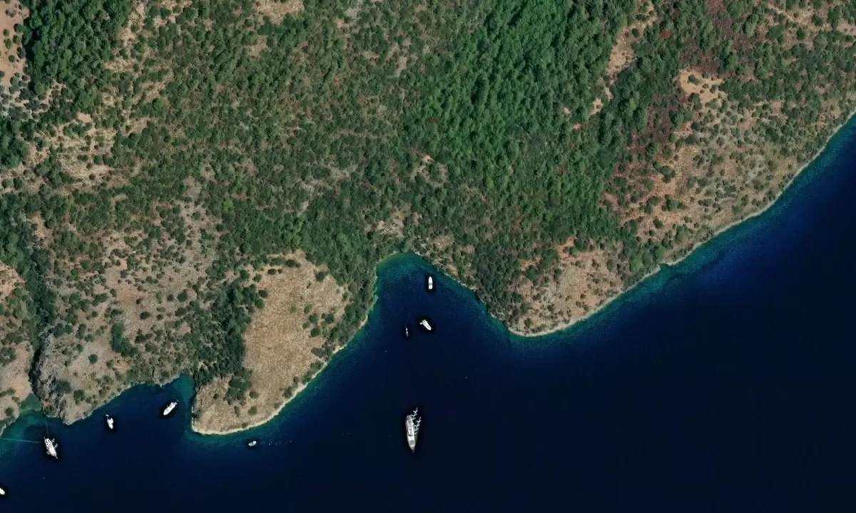 Flyfoto av Sarsala Sahili