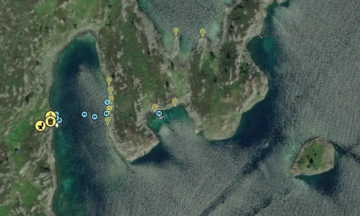 Satelite image of Sauøy SØ