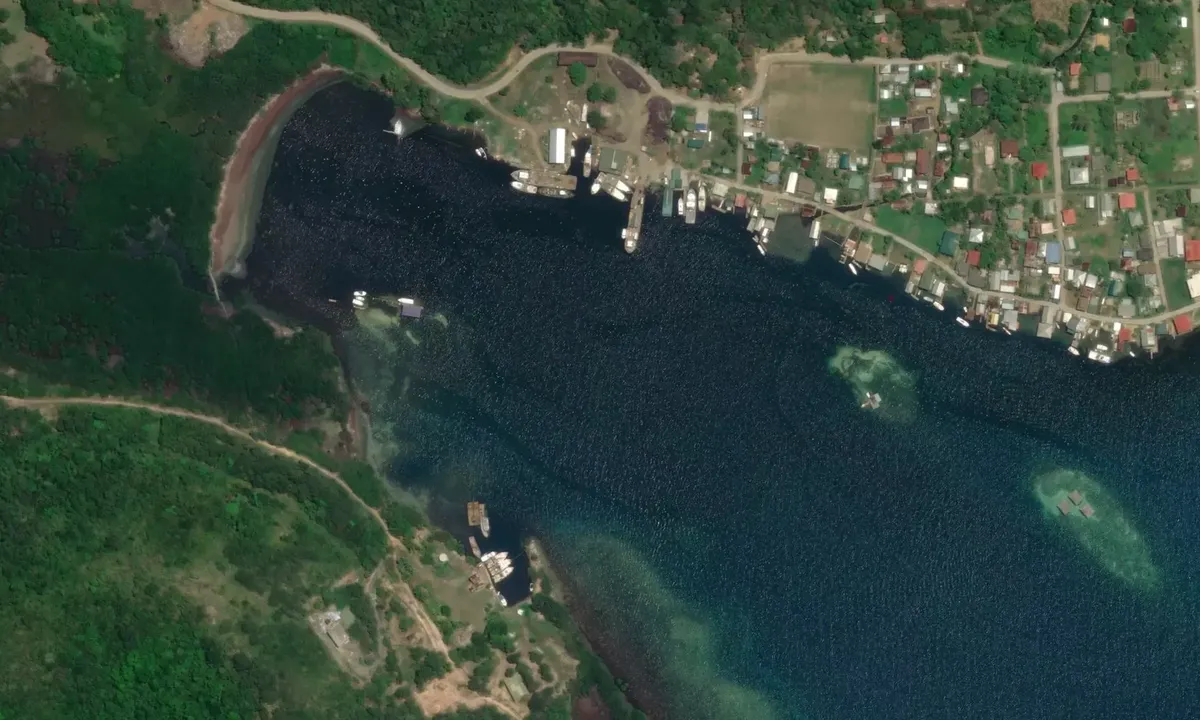 Satelite image of Savanna Bight
