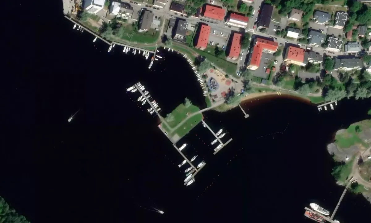 Satelite image of Savonlinna, Törninpyörä