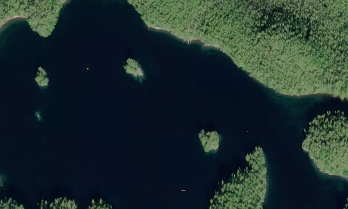 Satelite image of Saycuritay Cove