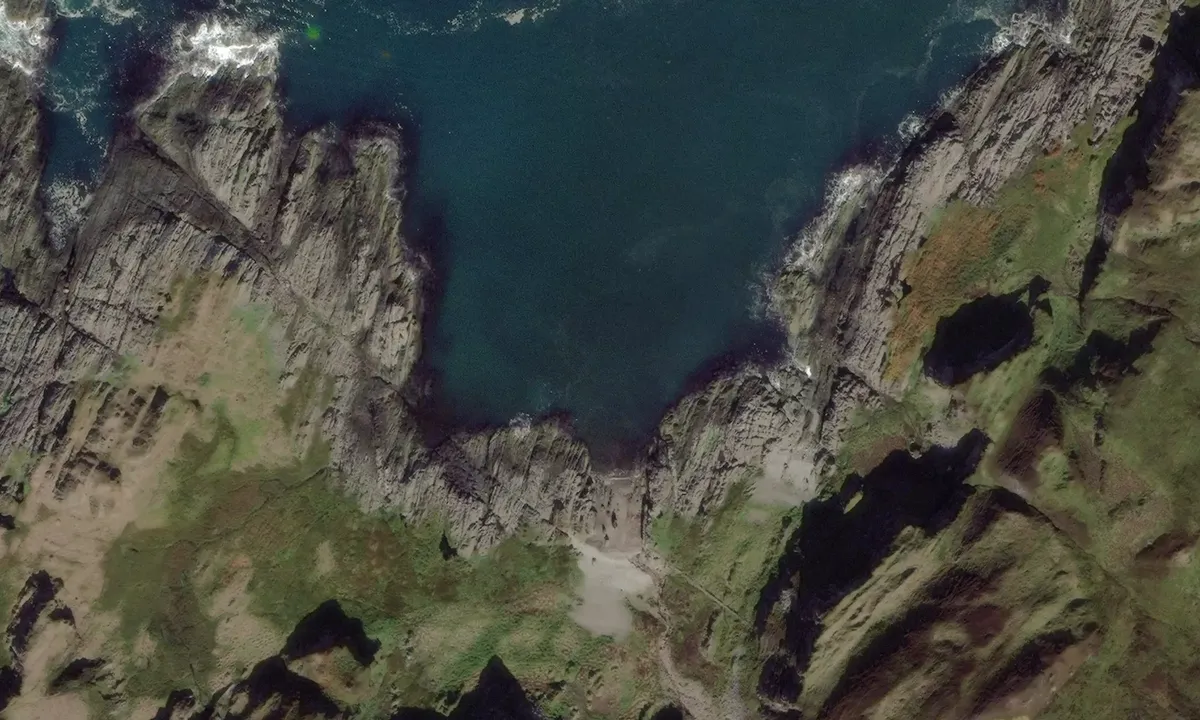 Satelite image of Scarba
