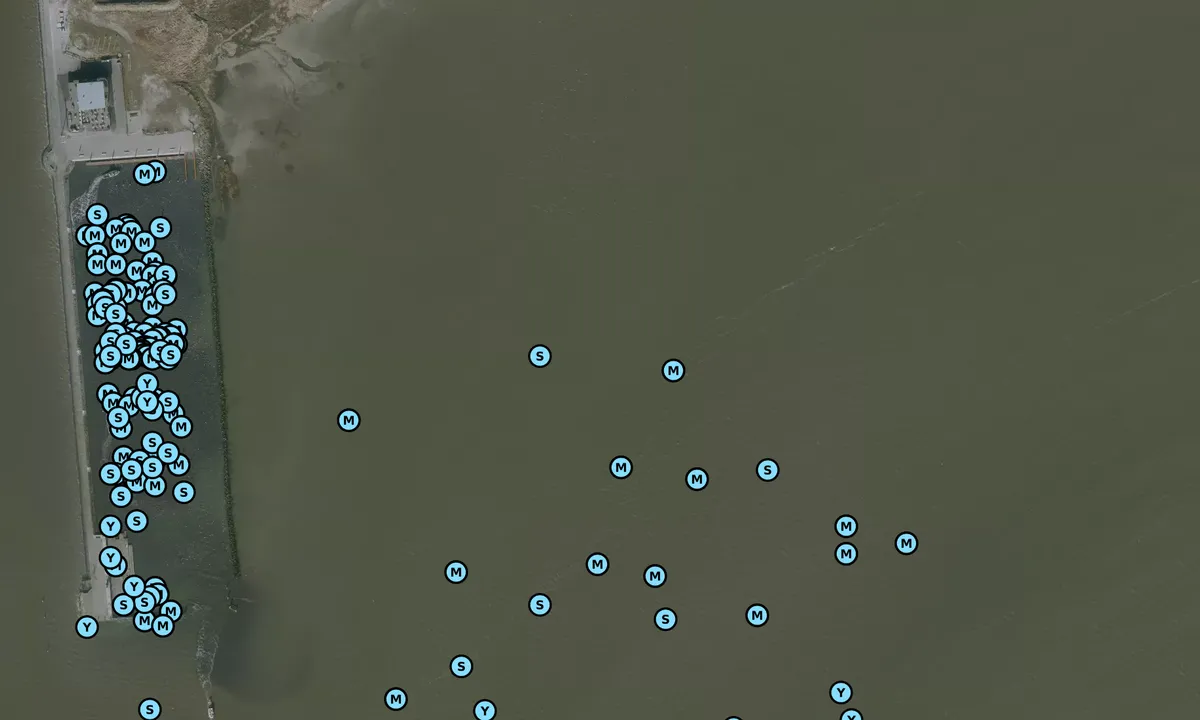 Satelite image of Schiermonnikoog