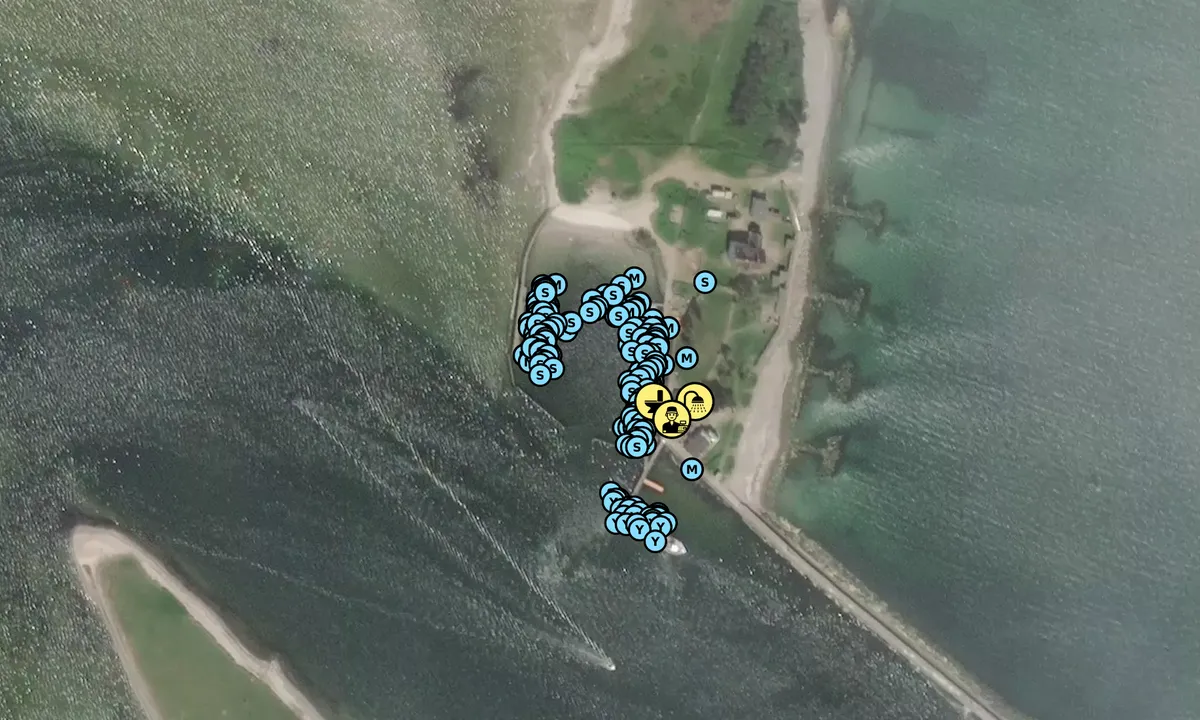 Satelite image of Schleimotsen-Insel