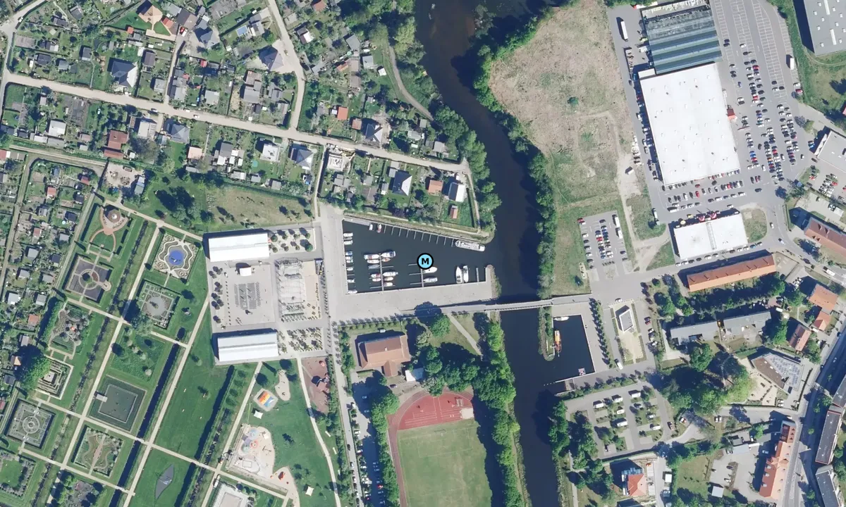 Satelite image of Schlosshafen Oranienburg