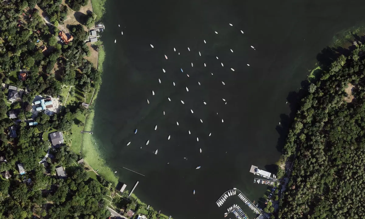 Flyfoto av Schwanenwerder