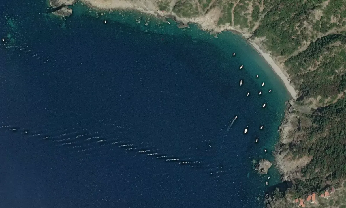 Flyfoto av Scoglio Grimaldo