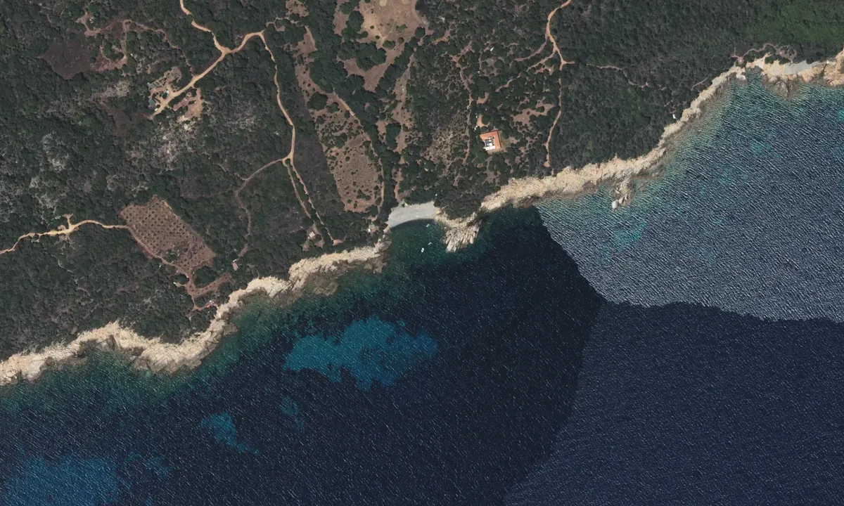 Flyfoto av Scogliu Biancu - Coti-Chiavari