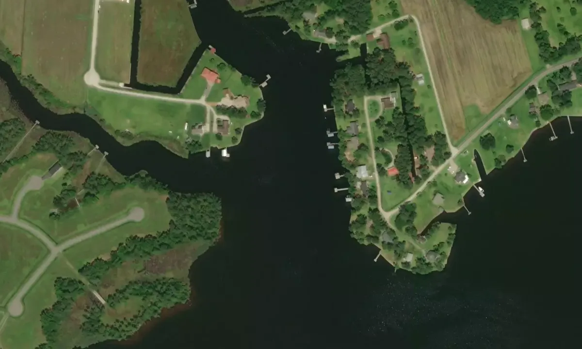 Satelite image of Scott Creek