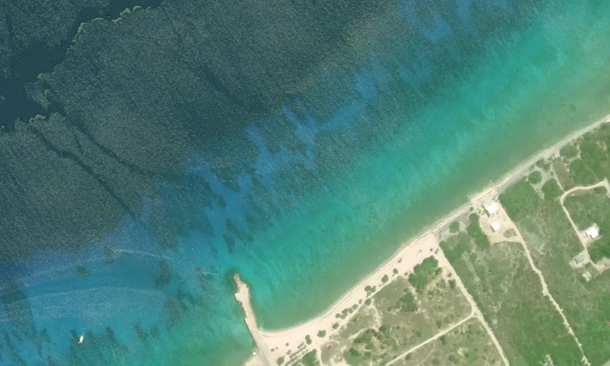 Satelite image of Scott's Bay