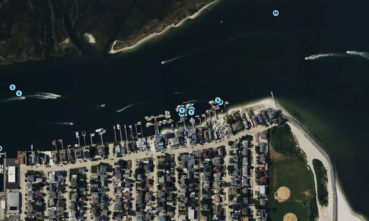 Satelite image of Scotty's Marina