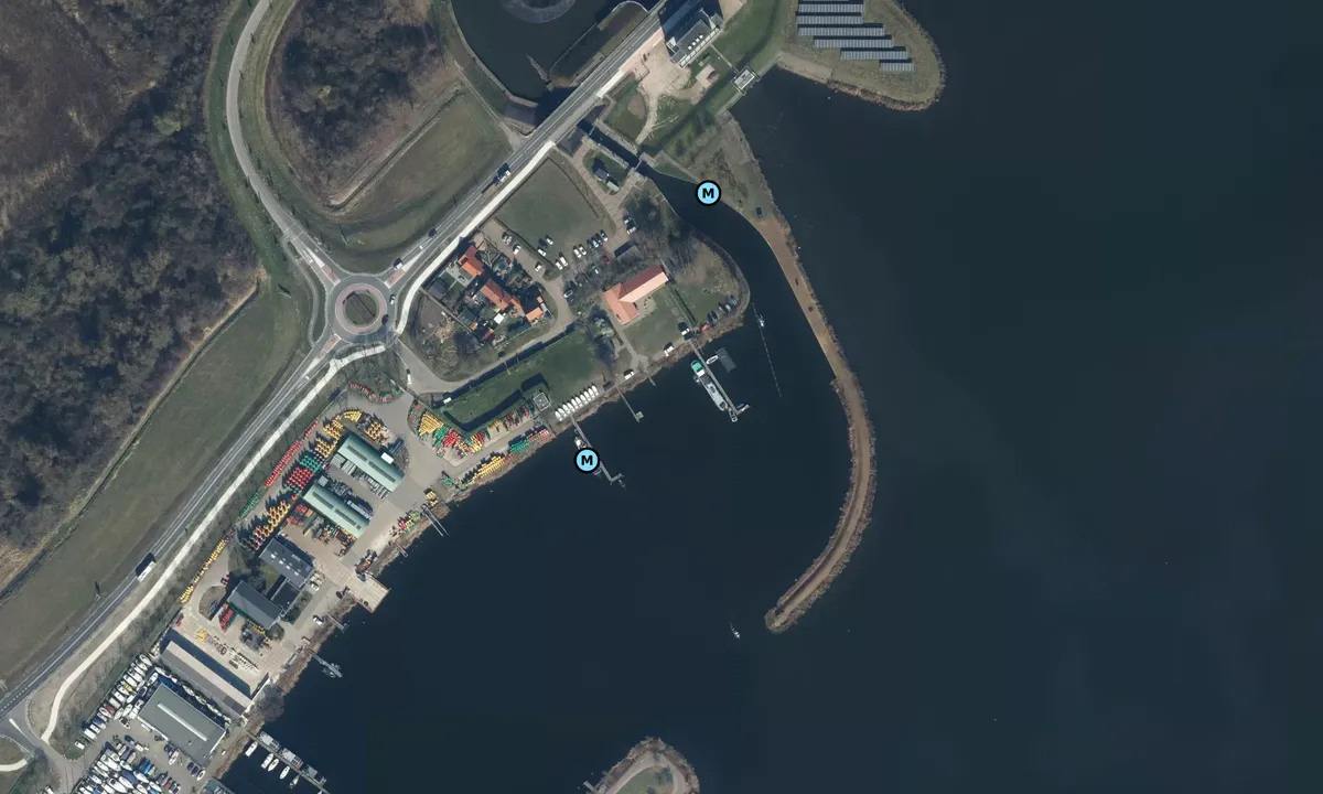 Satelite image of Scoutcentrum Harderhaven