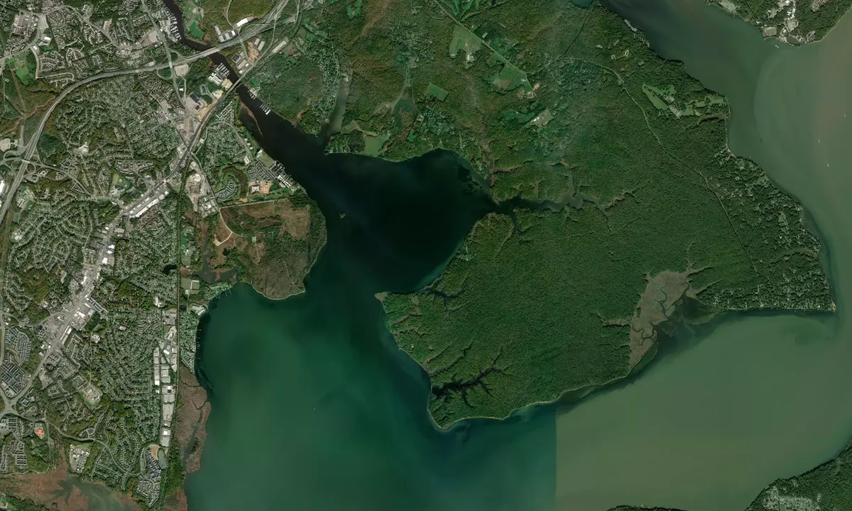 Flyfoto av Sea Ray Bay