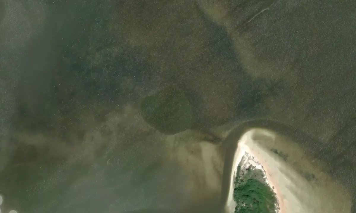 Satelite image of Seahorse Key - 2