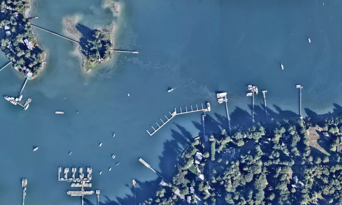 Flyfoto av Seattle Yacht Club Outstation - Port Madison