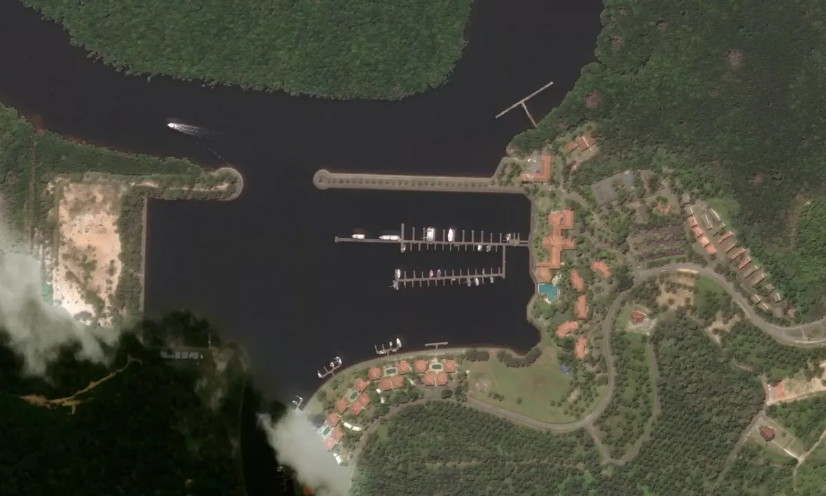 Flyfoto av Sebana Cove Marina