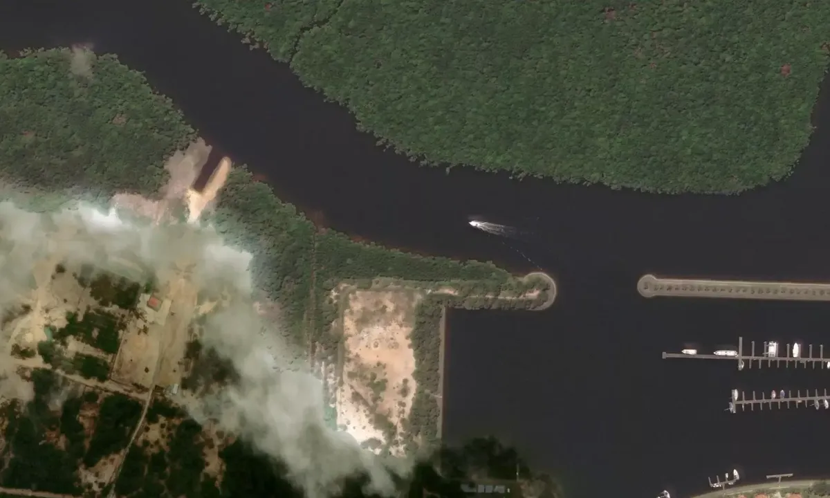 Satelite image of Sebana Cove Marina - Pengerang