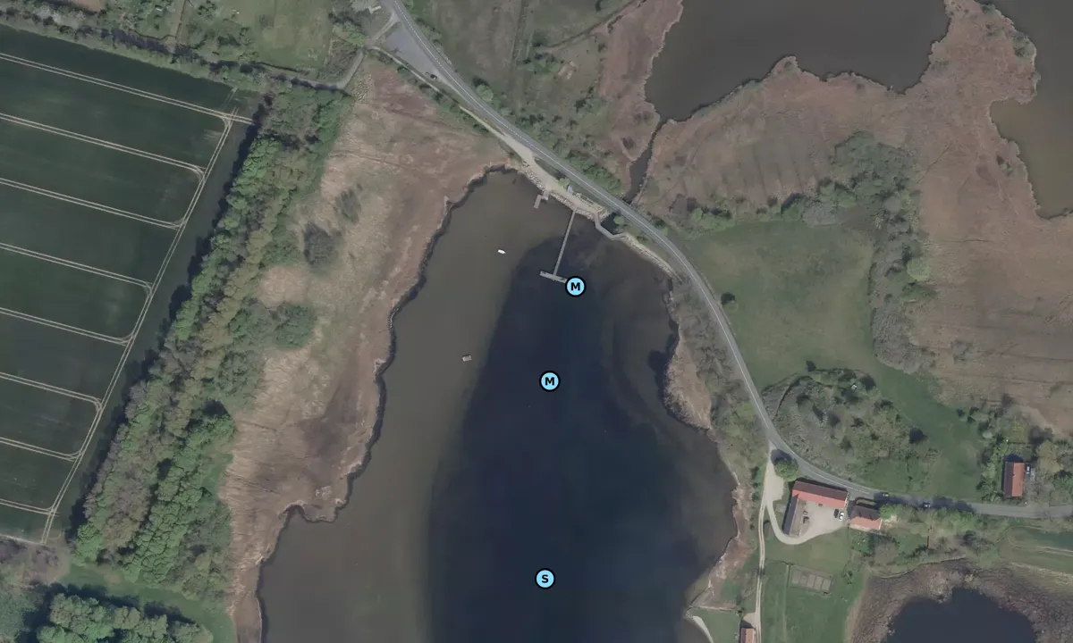 Satelite image of Selsø Møllekrog Bådelaug