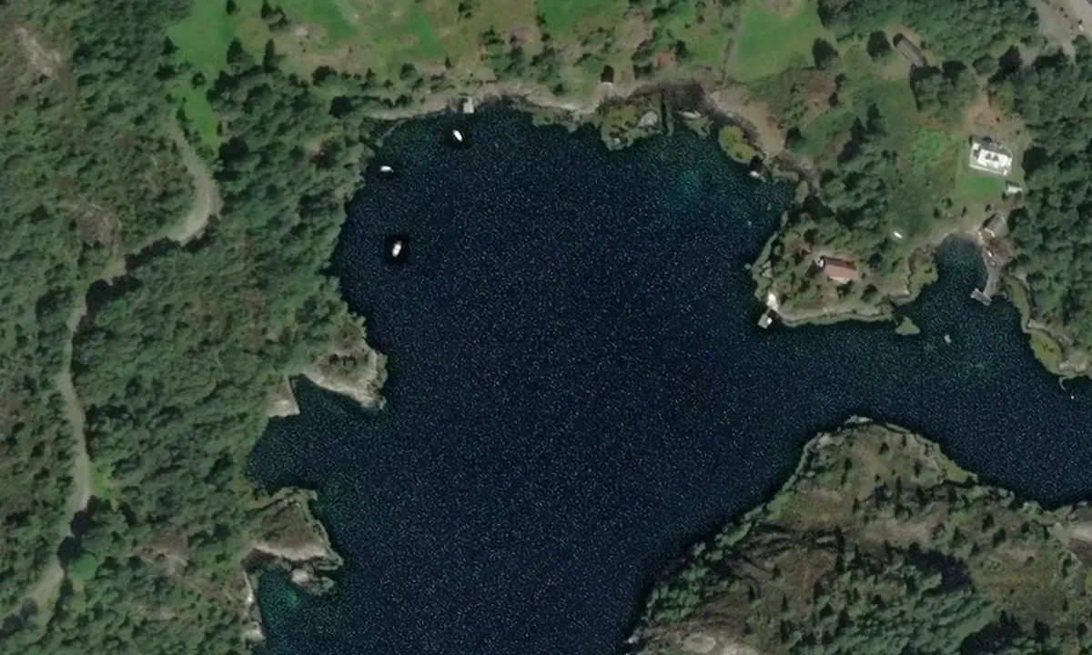 Satelite image of Selvågen - Eiksund