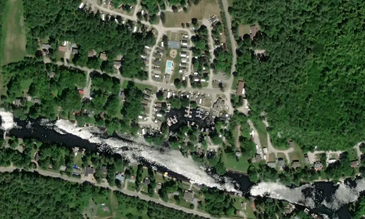 Satelite image of Shamrock Bay Marina and Resort