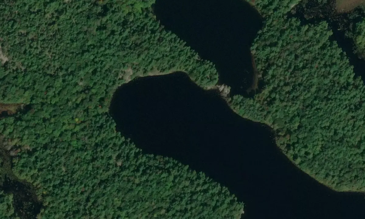 Satelite image of Shawanaga First Bay