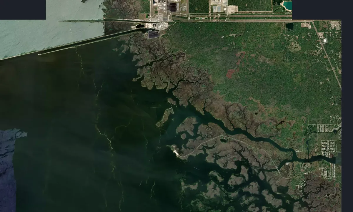 Flyfoto av Shell Island - Crystal River