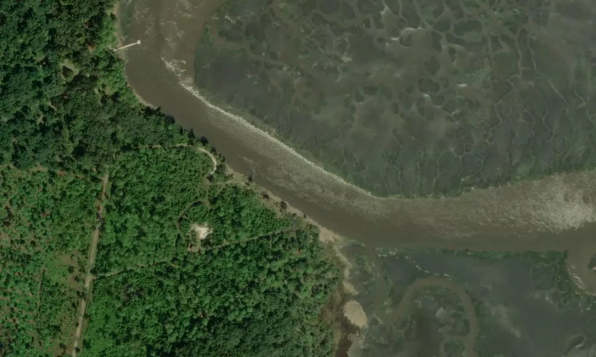 Satelite image of Shellbine Creek - 2