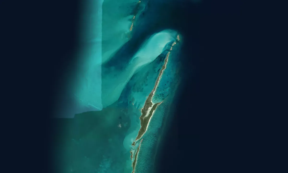 Flyfoto av Ship Channel Cay