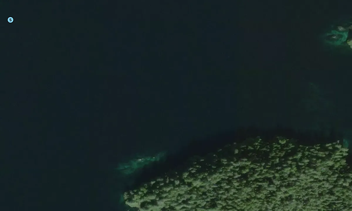 Satelite image of Ship Rock Floats