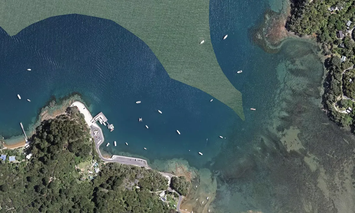 Satelite image of Shoal Bay