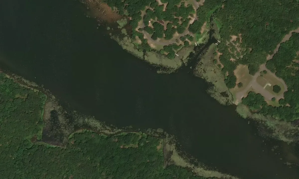 Satelite image of Short Mountain