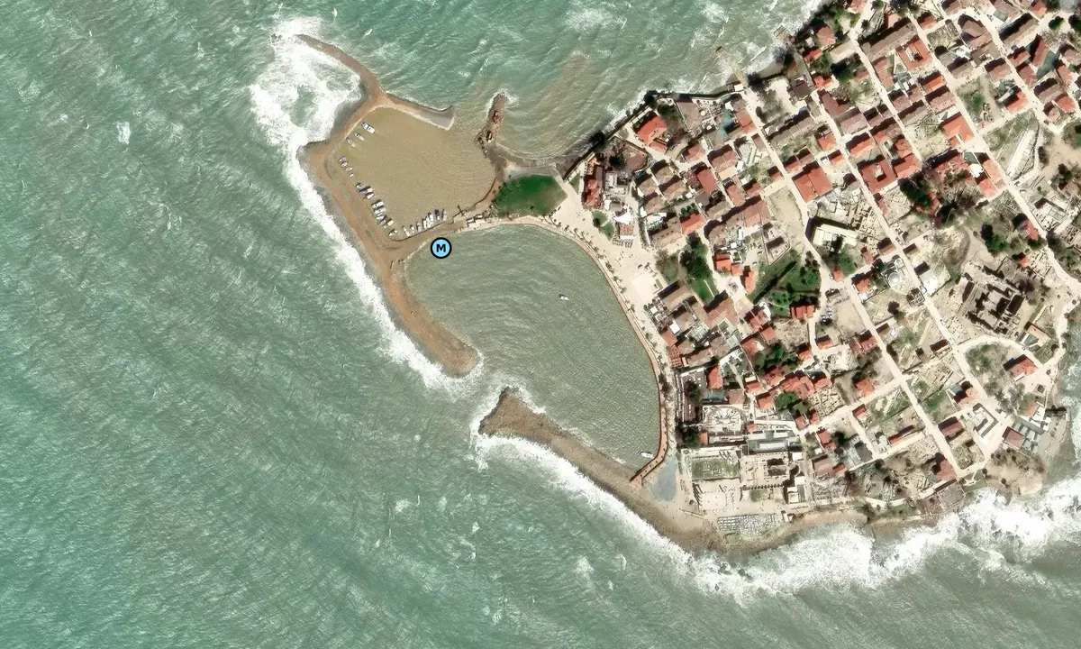 Satelite image of Side - Manavgat