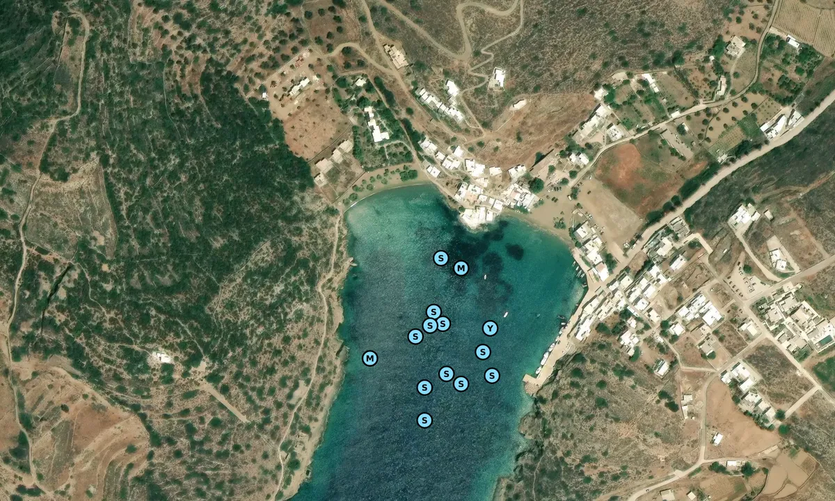 Satelite image of Sifnos
