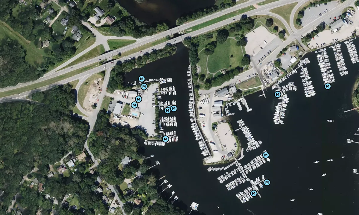 Satelite image of Silver Spring Marine