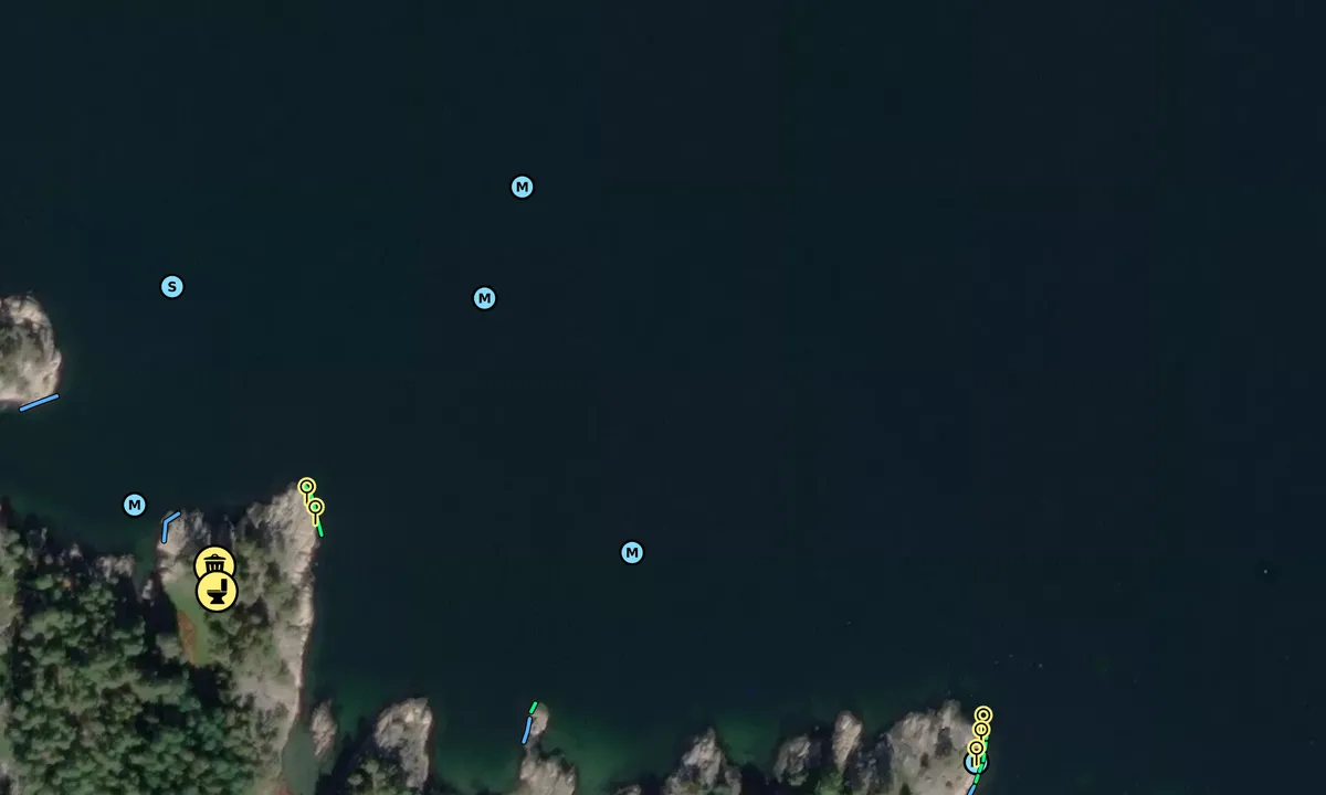 Satelite image of Singløya Nord Øst