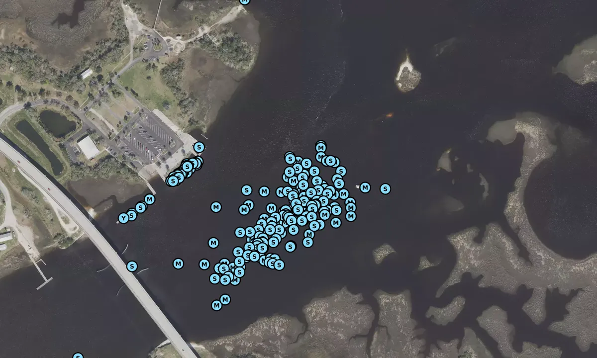 Satelite image of Sisters Creek