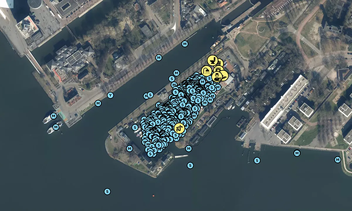 Satelite image of Sixhaven Watersport