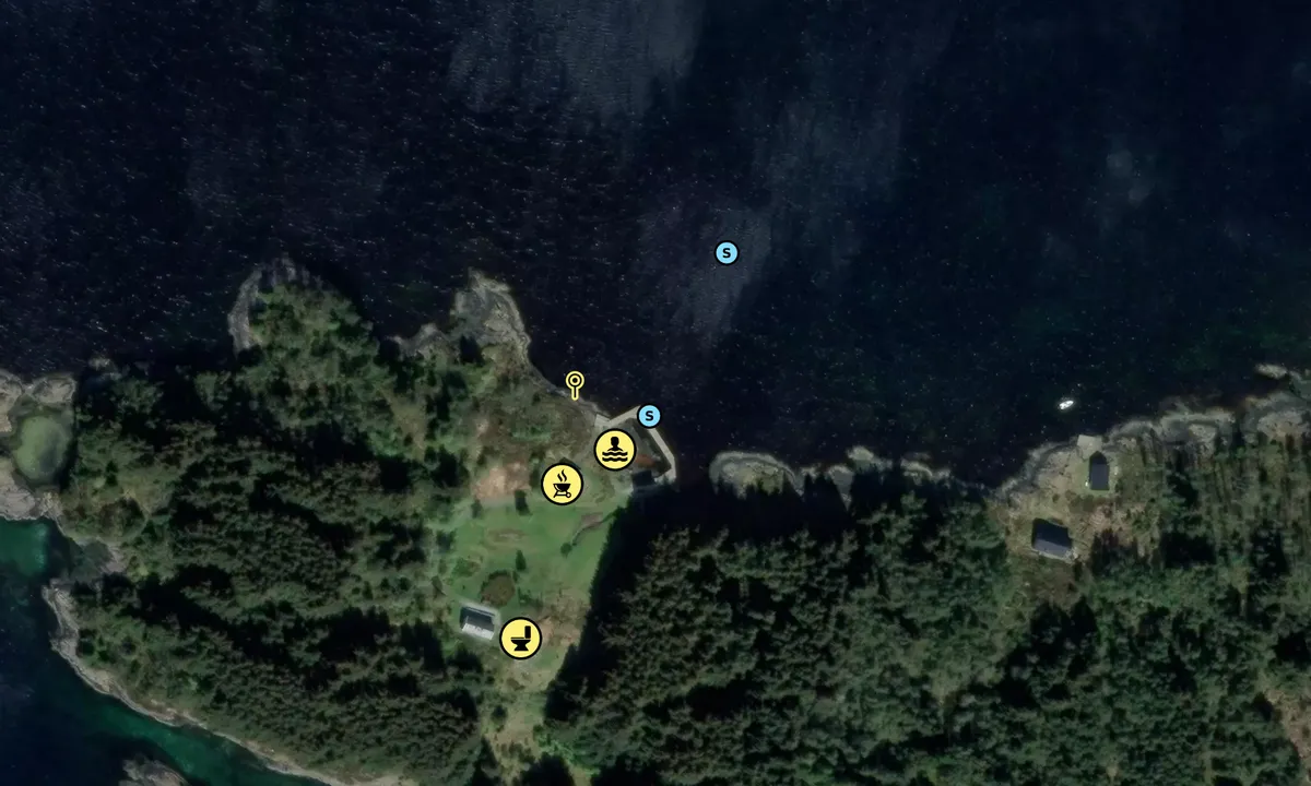 Satelite image of Skageneset